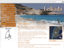Tablet Screenshot of lefkada.mpelikan.com